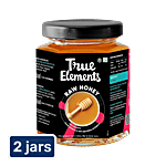 True Elements Honey - Raw 2 x 350 g Multipack