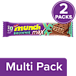 Nestle Munch Brownie Max Chocolate Coated Wafer 2x37.5 g (Multipack)
