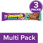 Nestle Munch Brownie Max Chocolate Coated Wafer 3x37.5 g (Multipack)