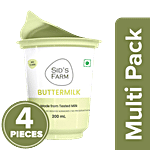 Sids Farm Buttermilk 4 x 200 ml (Multipack)