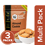 Lo Foods Keto Almond Cookies 3 x 100 g (Multipack)