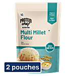 Lo Foods Protein Chef Gluten Free Multi Millet Flour 2x1 kg (Multipack)