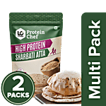 Lo Foods High Protein Sharbati Atta 2x1 kg (Multipack)
