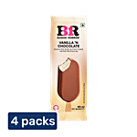 Baskin Robbins Vanilla N Chocolate Bar Ice Cream 4 x 65 ml (Multipack)