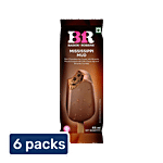 Baskin Robbins Mississippi Mud Stick Ice Cream 6 x 65 ml (Multipack)