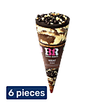 Baskin Robbins Hazelnut Cone Ice Cream 6 x 110 ml (Multipack)