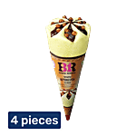Baskin Robbins Top Notch Butterscotch Cone Ice Cream 4 x 110 ml (Multipack)