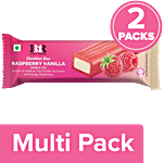 Baskin Robbins Raspberry Vanilla Doublet Bar Stickless Ice Cream 2x65 ml (Multipack)