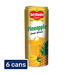 Del Monte Fruit Drink - Pineapple 6 x 240 ml Multipack