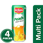 Del Monte Peach Fruit Drink 4 x 240 ml Multipack