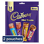 Cadbury Mini Treats Assorted Chocolate Bars 2x125.1 g (Multipack)