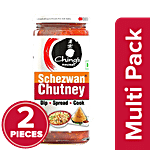 Ching's Secret Schezwan Chutney 2 x 250 g (Multipack)