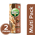 BRU Hazelnut Cold Coffee 2x230 ml (Multipack)