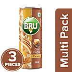 BRU Caramel Cold Coffee 3x230 ml (Multipack)
