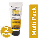 Dr. Sheth's Ceramide & Vitamin C Sunscreen - SPF 50+ PA+++ 2x50 g (Multipack)