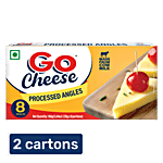 Go Cheese Processed Angles - Plain 2x160 g (Multipack)