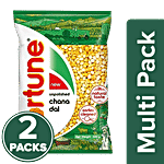 Fortune Unpolished Chana Dal 2x500 g (Multipack)