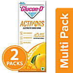 Glucon-D Activors Mango Flavour Electrolyte Energy Drink 2x200 ml (Multipack)