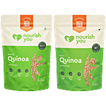 Nourish you White Quinoa 500 g + 1 kg Combo (2 Items)