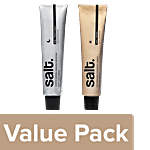 Salt French Vanilla Dusk Night + Saffron Dawn Day Toothpastes, 100 g Each Combo (2 Items)