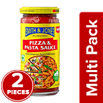 Smith & Jones Pizza & Pasta Sauce With Oregano & Chilli Flakes 2x250g (Multipack)