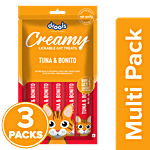 Drools Creamy Tuna & Bonito Lickable Cat Treat 3x75 g Multipack