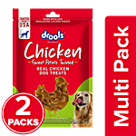 Drools Sweet Potato Twined Real Chicken Dog Treats 2x70 g (Multipack)