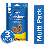 Drools Cod Sandwich Real Chicken Cat Treats 3x35 g (Multipack)