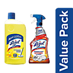 bb Combo All In One Disinfectant Surface Cleaner Liquid Citrus + Kitchen Cleaner Orange Combo 2 items