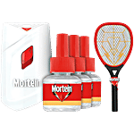 bb Combo Insta5 Mosquito Repellent + Advanced Rechargeable Mosquito Racquet Combo 2 items