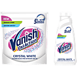 bb Combo Oxi Action Crystal White Chlorine Bleach Free Detergent Add-On Liquid+ Detergent Combo 2 items