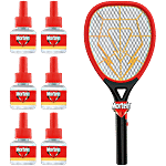 bb Combo SmartPlus Repellent Liquid Refill 3 x (2 pc x 45 ml) + Anti Mosquito Racquet Combo 4 items