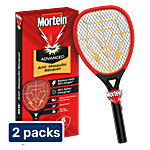 Mortein Advanced Anti Mosquito Rechargeable Bat/Racquet 2x1 pc (Multipack)