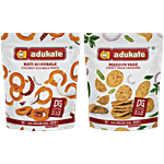 Adukale Kayi/Coconut Kodubale + Maddur Vade, 180 g Each Combo (2 Items)