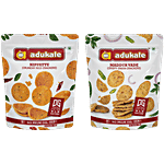Adukale Nippattu + Maddur Vade, 180 g Each Combo (2 Items)
