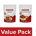 Adukale Nippattu + Masala Groundnuts 180 g Each Combo (2 Items)