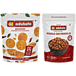 Adukale Nippattu + Masala Groundnuts 180 g Each Combo (2 Items)