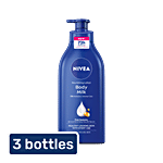 Nivea Body Milk Nourishing Lotion 3x600 ml (Multipack)