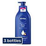 Nivea Body Milk Nourishing Lotion 3x600 ml (Multipack)