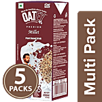 Oatey Premium Millet Plant Based Drink - Unsweetened 5x200 ml (Multipack)