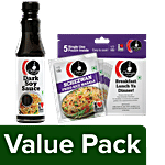 Ching's Secret Dark Soy Sauce, 210 g + Desi Chinese Schezwan Fried Rice Masala, 100 g Combo (2 Items)