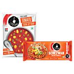 Ching's Secret Schezwan Instant Noodles, 240 g + Tomato Soup, 55 g Combo (2 Items)