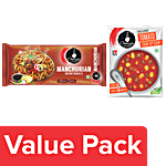 Ching's Secret Manchurian Instant Noodles, 240 g + Tomato Soup, 55 g Combo (2 Items)