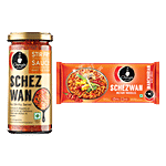 Ching's Secret Schezwan Instant Noodles, 240 g + Schezwan Stir Fry Cooking Sauce, 250 g Combo (2 Items)