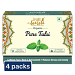 indiSecrets Pure Tulsi Tea 4x34 g (Multipack)