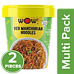 Wow! Noodles Veg Manchurian Cup Noodles 2x90 g (Multipack)