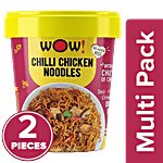 Wow! Noodles Chilli Chicken Cup Noodles 2x90 g (Multipack)