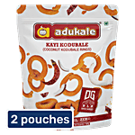 Adukale Kayi/Coconut Kodubale 2x180 g (Multipack)