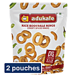 Adukale Rice Kodubale Rings 2x180 g (Multipack)