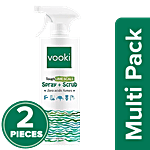 Vooki Tough Lime Scale Spray + Scrub 2x500 ml (Multipack)
